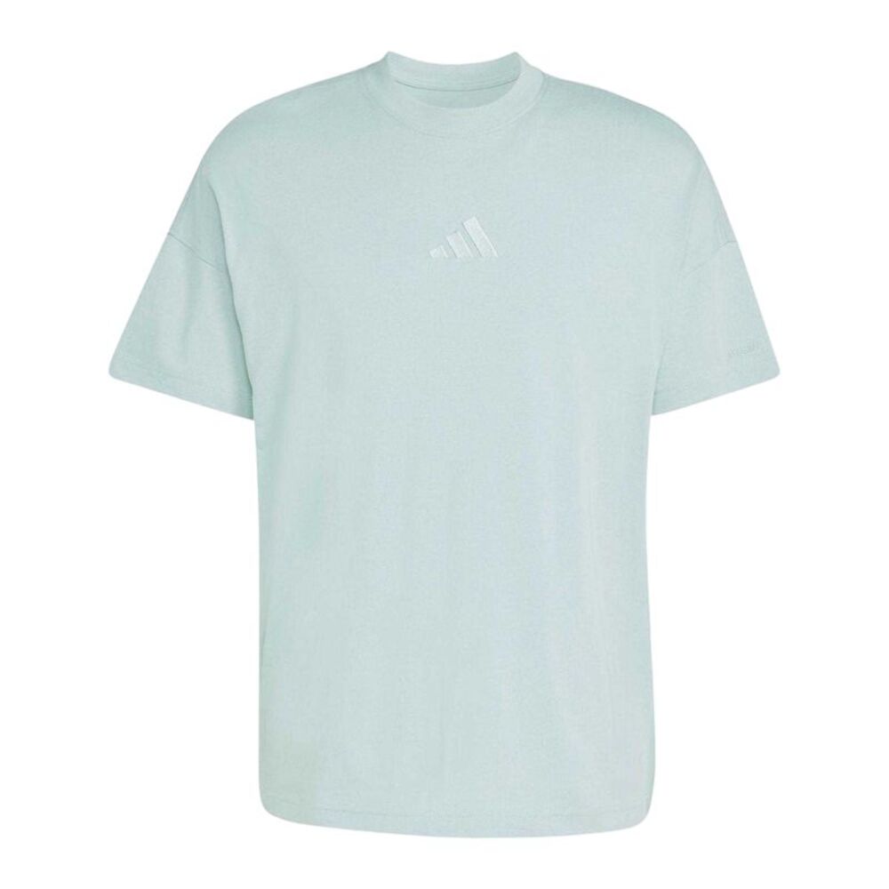 Adidas Mens Embroidered Logo T-Shirt / Sage
